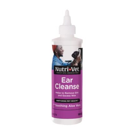 Nutri-Vet Ear Cleaner for Dogs, Cleans & Deodorizes, Relieves Itching