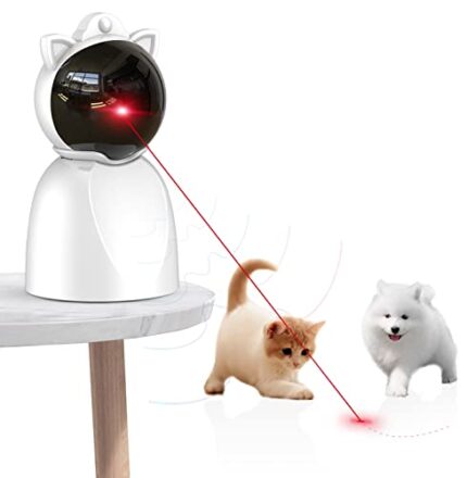 Long Range Motion Activated Pet Laser Toy - Automatic Rotating