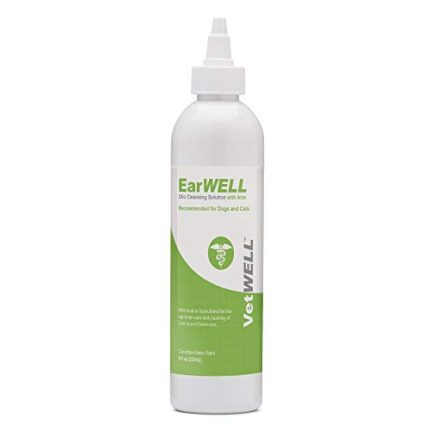 Vet Formulated Ear Cleanser w/Aloe Vera - Safe, Gentle, Non-Burning