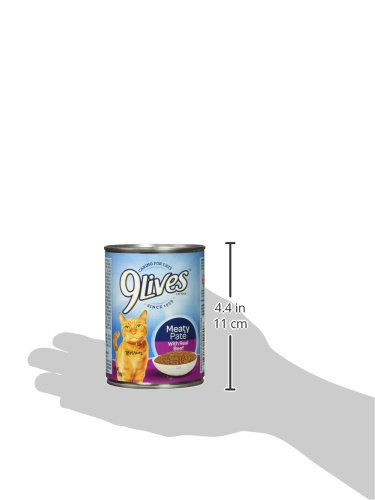 Meaty Paté with Real Beef Wet Cat Food from 9Lives - 13oz Cans