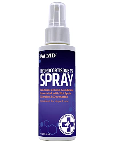 Relieve Skin Irritations and Itch with Pet MD Hydrocortisone Spray