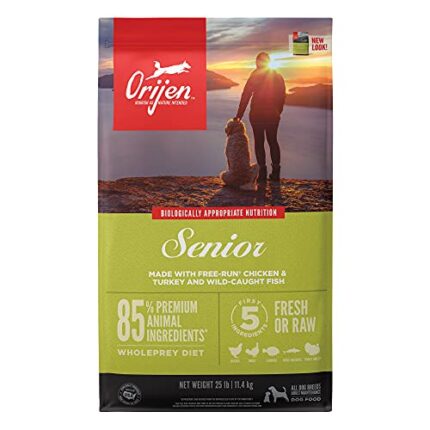 Premium Dog Food | ORIJEN Senior High-Protein Grain-Free Food