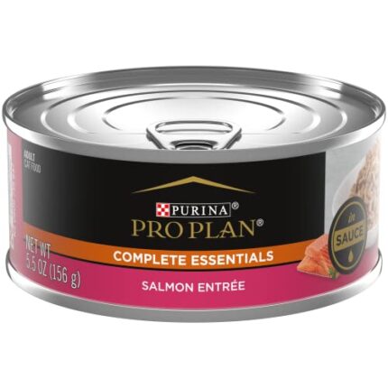 24 Pack 5.5 Oz. Salmon Entree in Sauce | Purina Pro Plan