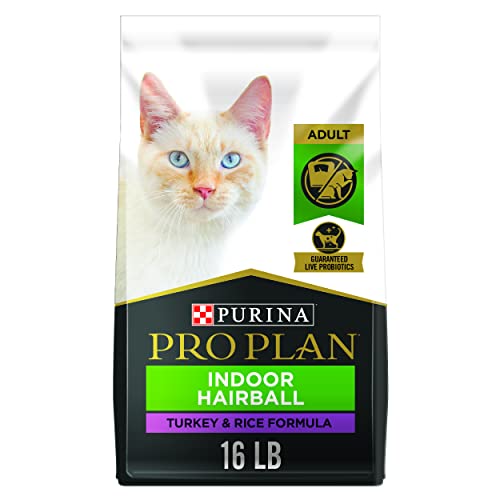 16 lb. Purina Pro Plan Hairball Management Cat Food | Turkey & Rice