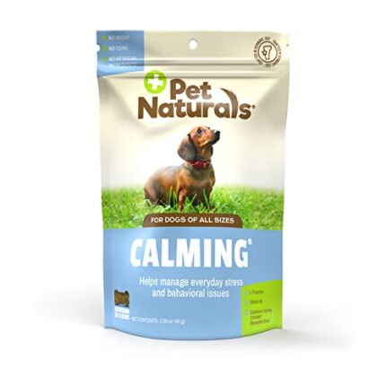 Dog Calming Chews | Pet Naturals Calming Chews | 30 Minute Results