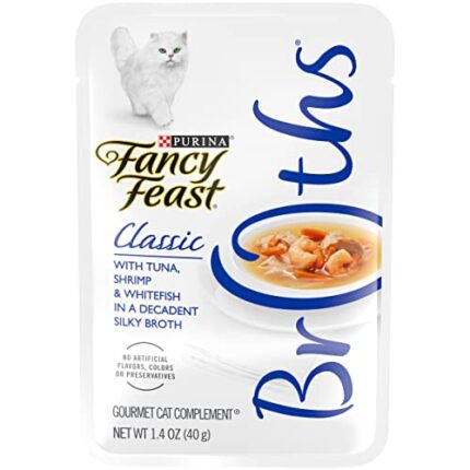 16 Pouches Purina Fancy Feast Limited Ingredient Wet Cat Food Complement