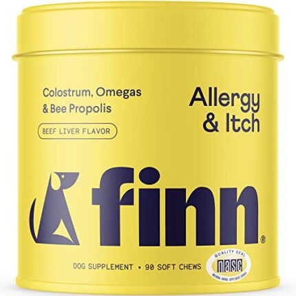 Finn: Seasonal Allergy Support & Immune System Boost for Dogs - Wild-Caught Alaskan Salmon Fish Oil