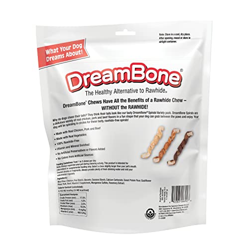 DreamBone Chew: Real Chicken, Beef & Pork Chew Treats for Dogs