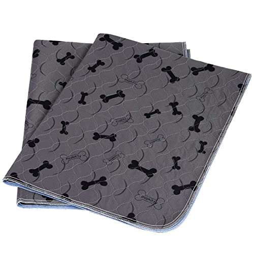 Reusable & Washable Super Absorbent Pet Training Pads - 4 Layers, No Leak Through