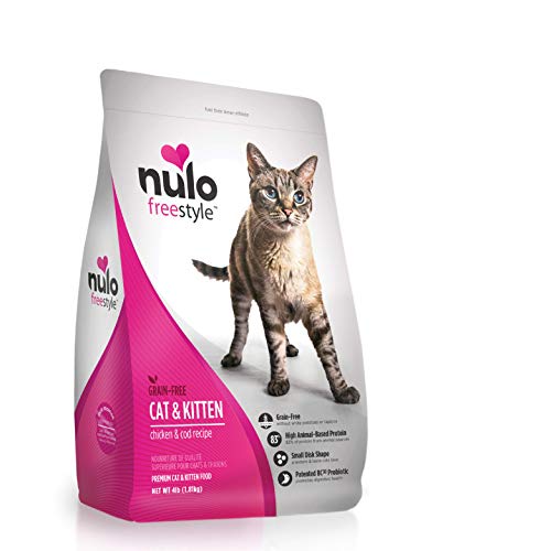 Nulo Freestyle Cat Kibble- 83% Animal-based Protein, BC30 Probiotic, No Artificial Ingredients