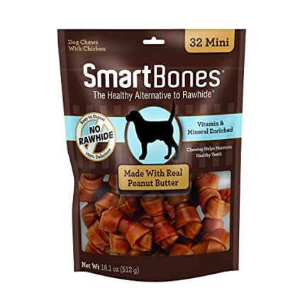 SmartBones: Delicious Dog Chews Made with Real Peanut Butter & Chicken