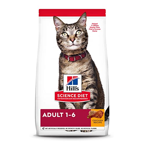 Adult Cat Food with Taurine, Omega 3s & 6s - Balanced Minerals for Heart, Kidney & Bladder Health