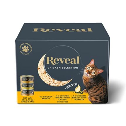 Grain-Free Natural Cat Food, Real Protein | Reveal Wet Cat Food