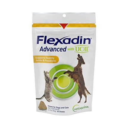 Natural Hip & Joint Supplement for Dog & Cat Health | Flexadin+UC-II