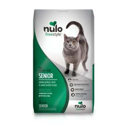 Animal Proteins & Grain-Free Senior Cat Food | Nulo Freestyle