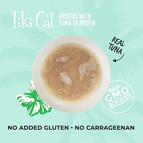 Hydration & Flavor Supplement for Cats: Tiki Cat Broth