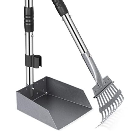 Pooper Scooper Equipment - Lightweight & Durable Rake Kit