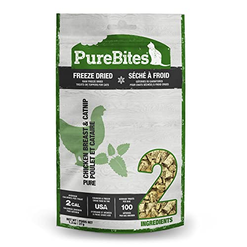 100% Pure Treats for Cats made in the USA - PureBites