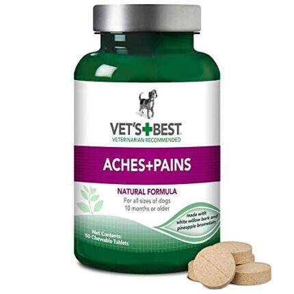 Keep Moving - Vet's Best Aches & Pains Dog Supplement to Relieve Discomfort