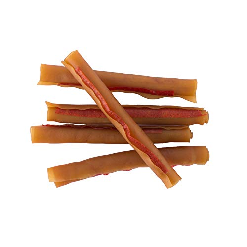 100% Rawhide-Free Dog Chews with Real Peanut Butter, Chicken & Vegetables