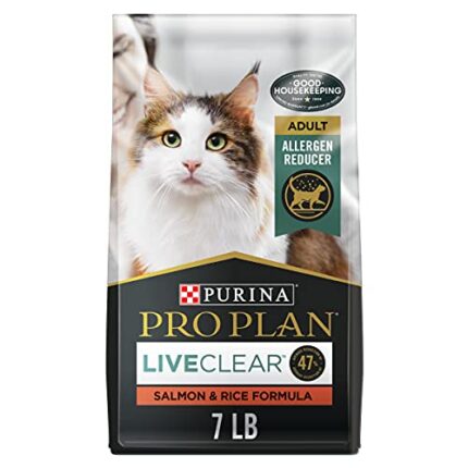 Allergy Reducing 7 lb Bag - Purina Pro Plan LIVECLEAR Cat Food