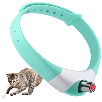 Hands-free Cat Collar Toy - Lightweight & USB Rechargeable