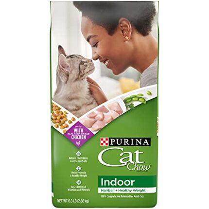 6.3 lb. Bag Purina Cat Chow Hairball + Healthy Weight Indoor Dry Cat Food