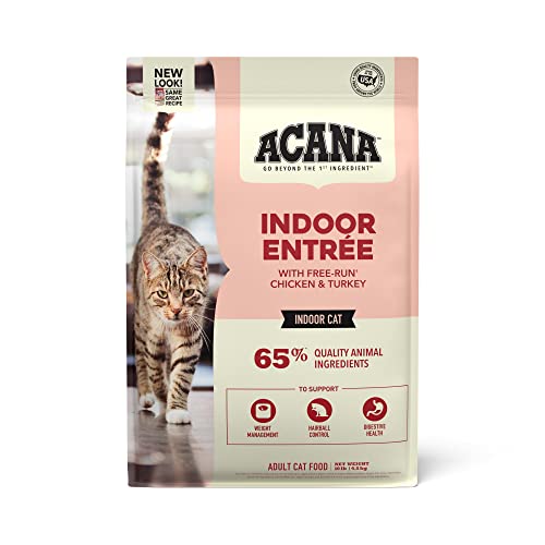 Balanced Nutritious Cat Food for Healthy Indoor Cats | No Artificial Colors or Preservatives