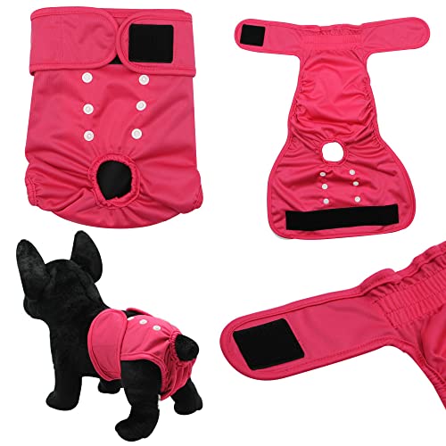 Adjustable Dog Diapers for Female Dogs | XS, S, M, L Sizes