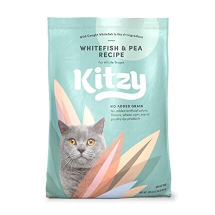 Kitzy Dry Cat Food - Wild Caught Whitefish, Grain-Free, and Nutritious Protein Recipe