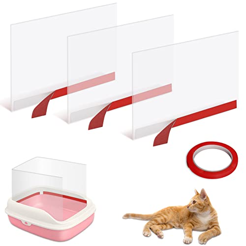 ?【Perfect Cat Litter Box Accessory】Multifunctional Urine Shields M