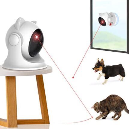 Automatic Cat Laser Toys with Adjustable 3 Speed Modes & Multi-Angle Adjustment