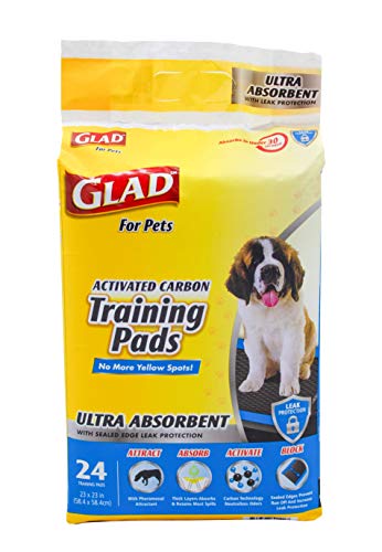 Glad Pets Dog Pads | Pheromone Attractant & Carbon Technology