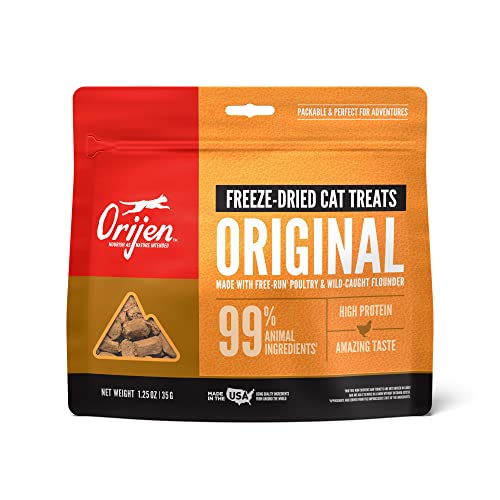 '100% Raw Poultry and Fish Ingredients for Nutrient-Rich Nutrition for Cats | ORIJEN'