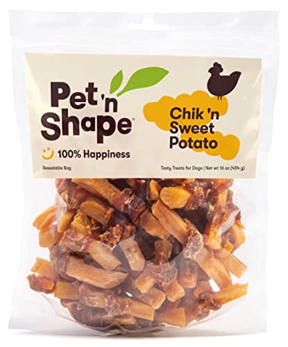 Pet 'n Shape All-Natural Chicken & Sweet Potato Dog Treats