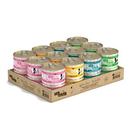 Kitchen Cuties Variety Pack - Featuring Wild Salmon, Chicken, and Lamb in Au Jus