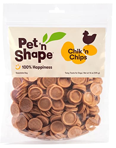 Pet 'n Shape Chik 'n Chips: Naturally Delicious, Grain Free Treats