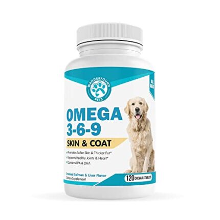 Dog Skin & Coat Care - Omega 3 6 9 Chewables for Dogs