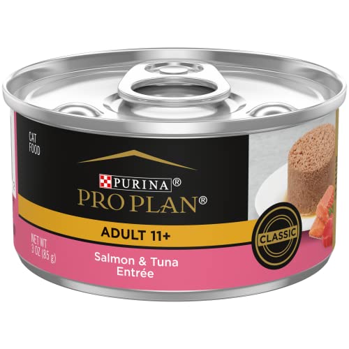 Buy Purina Pro Plan Pate High Protein Senior Wet Cat Food | 24 Pull-Top Cans