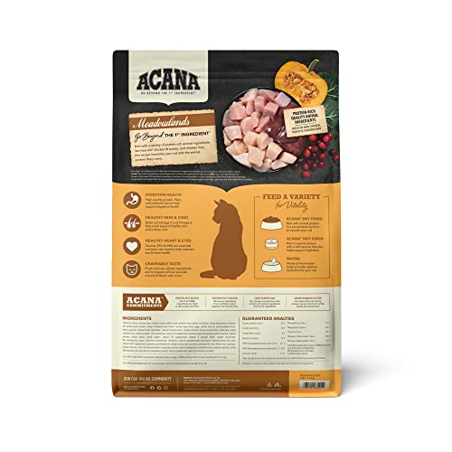 High-Protein & Nutritious Cat Food - Crafted with Fresh & Raw Ingredients - No Artificial Colors or Preservatives