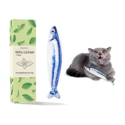 100% Catnip Filled Chew Toy | Organic & Soft Cotton Toy For Cats