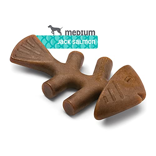 "Durable Long-Lasting Dog Bones with Real Fish Flavor - USA Made"