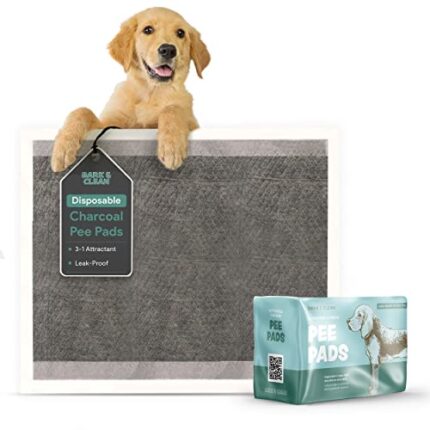 Bark and Clean Dog Pee Pads - 300ml Capacity Leak-Proof Portable Odor Neutralizing