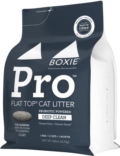 Award-Winning BoxiePro Deep Cleans Your Litter 24/7 | Reduces Spread of Waste