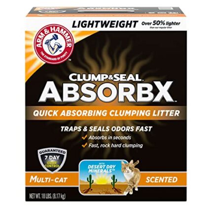 10 Days of Odor Control for Cats with Clump & Seal Technology