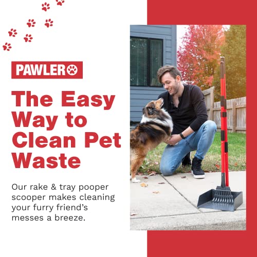 Pawler Pooper Scooper - Easily Scoop Up Your Dogs Poop Without Bending