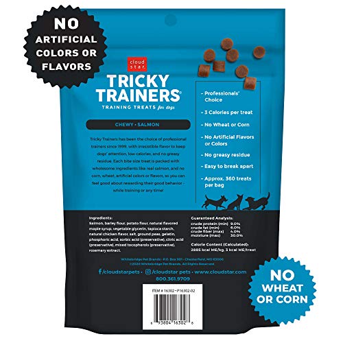 Top Quality Dog Treats with Salmon & Whole Grain - USA Baked