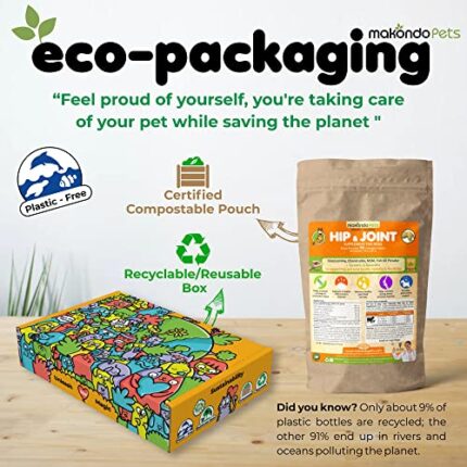 MAKONDO PETS: Joint Support Chews for Dogs, Natural Ingredients, Eco-Friendly Packaging