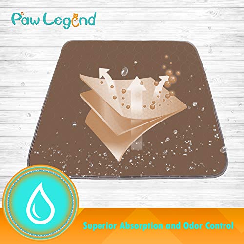 Paw Legend Training Pads - Super Absorbent & Odor Control - Pack of 2