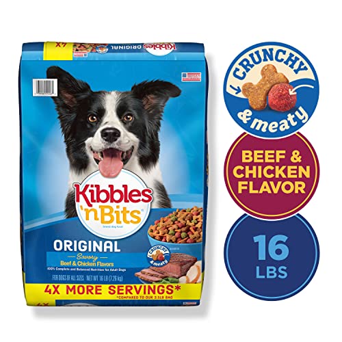 Kibbles Bits Original Chicken Flavor Dog Food, 31-Pound Bag